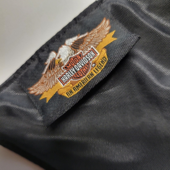 HARLEY DAVIDSON Leather Embossed Face Protector - Picture 4 of 7